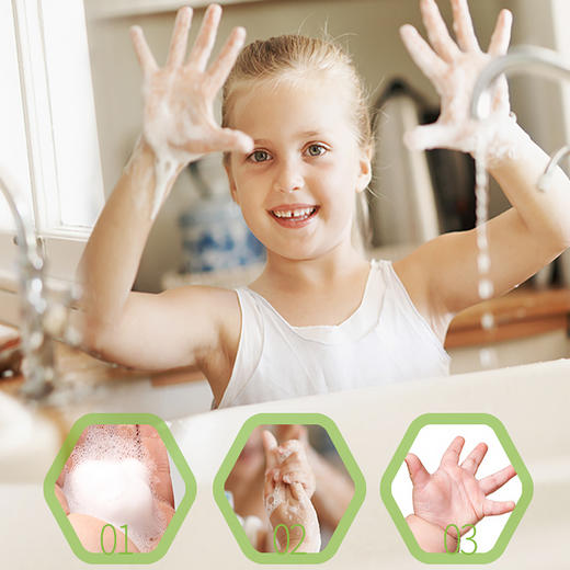 【一般贸易进口】美国Baby Ganics甘尼克宝贝无香泡沫免洗洗手液 商品图1