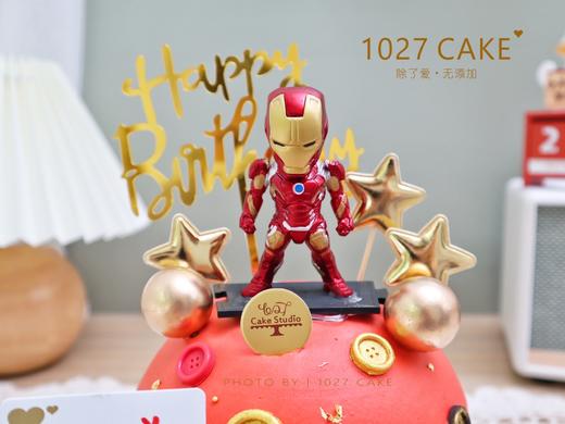 1027CAKE | 复仇者联盟 钢铁侠 漫威系列 球型蛋糕 商品图2