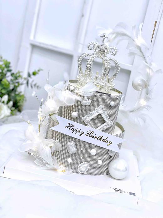 blingbling巴洛克珍珠皇冠羽毛水钻款 商品图0