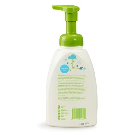 【一般贸易】美国甘尼克宝贝Baby Ganics 无香泡沫型奶瓶果蔬餐具清洁液 商品图4