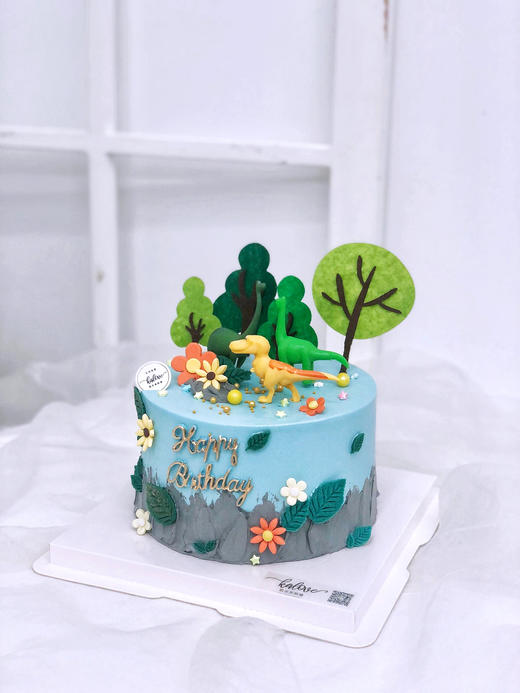 恐龙世界生日蛋糕 商品图1