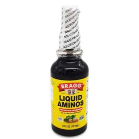 【保税仓】美国进口Bragg布拉格有机氨基酸酱油宝宝酱油儿童辅食调味品低盐177ml