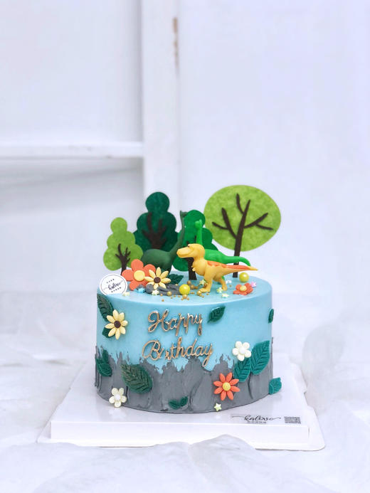 恐龙世界生日蛋糕 商品图0