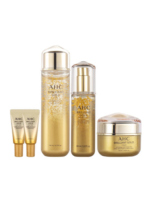 【正品报关】韩国 AHC 24k黄金套盒蜗牛玻尿酸水乳三件套 商品图4
