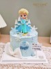 1027CAKE | 翻糖蝴蝶结 蓝色系 冰雪奇缘主题 爱莎蛋糕 商品缩略图2