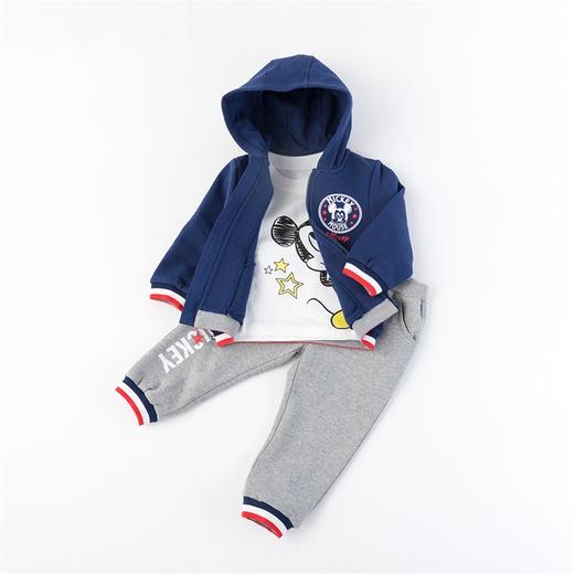 迪士尼新款男女童套装三件套213T1279 商品图8