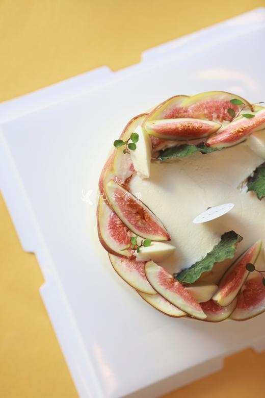 无花果马鞭草奶油蛋糕 商品图2