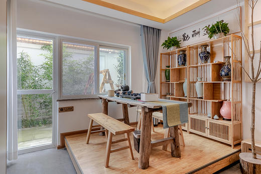 【彭州·青云下山谷里民宿】299抢735元日式榻榻米房，睡进山水环绕田园雅居，送早餐+下午茶+宵夜··· 商品图9