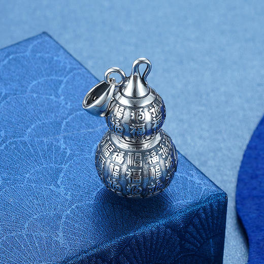 子佩集S925银【一生福气】吊坠【YFDZ038】仿古2107 商品图1