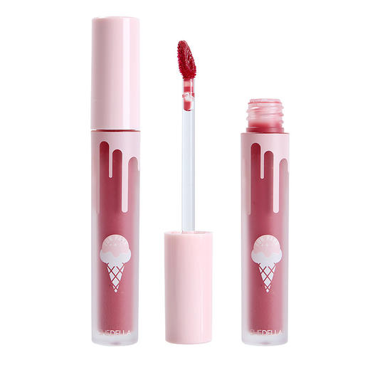 【3支优惠装】诗蒂娅甜甜冰淇淋水光唇釉 一抹上色快速成膜水润多色口红长久持妆唇彩七夕情人节 商品图4