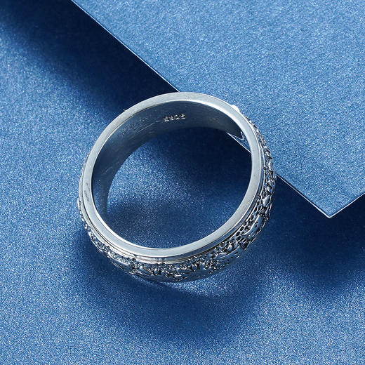 子佩集S925银【财源滚滚】戒指【CY703298】仿古2107 商品图3