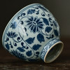 「景德镇仿古手绘明青花瓷鸡心杯」缠枝莲主人杯茶杯品茗杯单杯 商品缩略图3