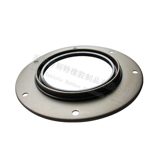 【氟胶】特别特玉柴6M曲轴后油封122*145*220*15 霸龙6M曲轴后油封、玉柴6M曲后油封、霸龙6M曲后油封122x145x220x15（12214522015） 商品图0