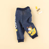 迪士尼男童春秋仿牛仔抓绒长裤 商品缩略图1