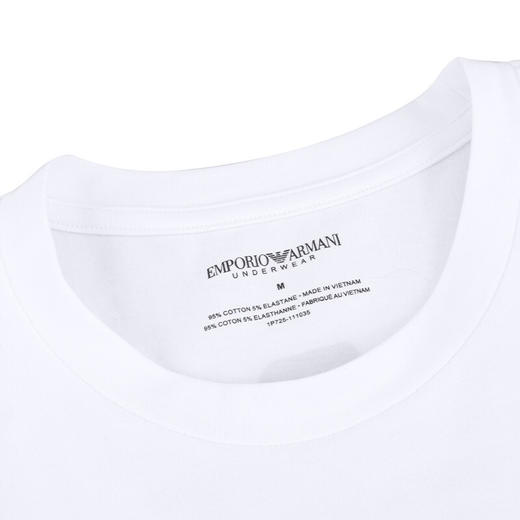 【特惠秒】EMPORIO ARMANI 阿玛尼 男士精品单盒装 舒适休闲 飞鹰logo  打底弹棉T恤 99540 商品图4