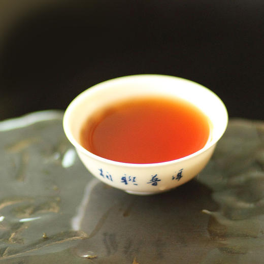 柏联普洱2022年茶叶青花系列（大）景迈山普洱茶熟茶特级散茶青花瓷罐盒装400g 商品图1