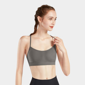 【零感零束缚+性感美背】新款运动文胸女夏薄款性感美背防震聚拢无钢圈跑步健身瑜伽内衣FDM0001    WX21-022