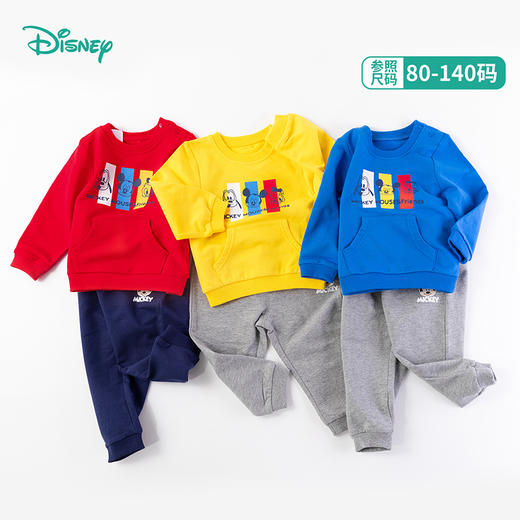 迪士尼米奇宝宝长袖秋季新款套装213T1281 商品图1