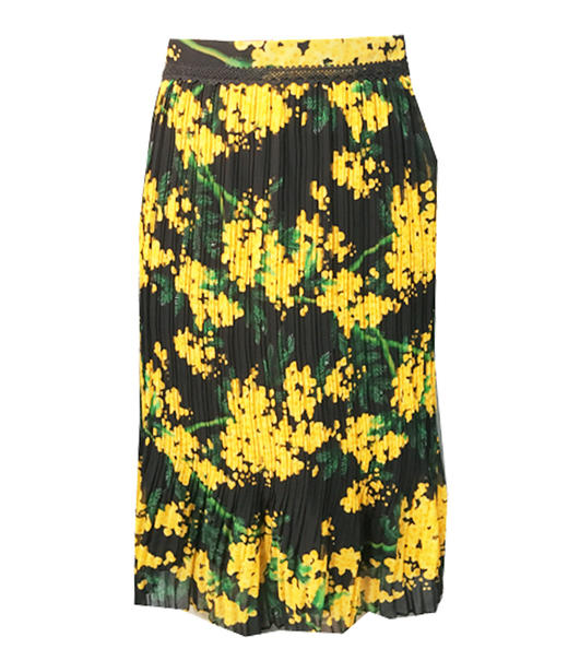 【伯妮斯茵】173B012--黄色半裙--萨珊捶揲--《宁静之美》 商品图6