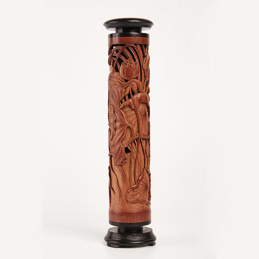 S 和谐竹香筒淡色25*6cm 商品图1