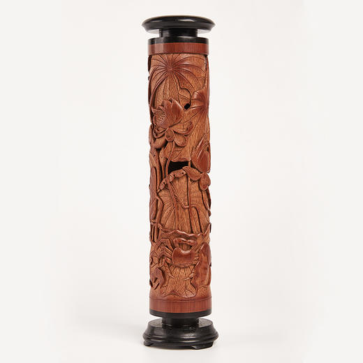 S 和谐竹香筒淡色25*6cm 商品图0