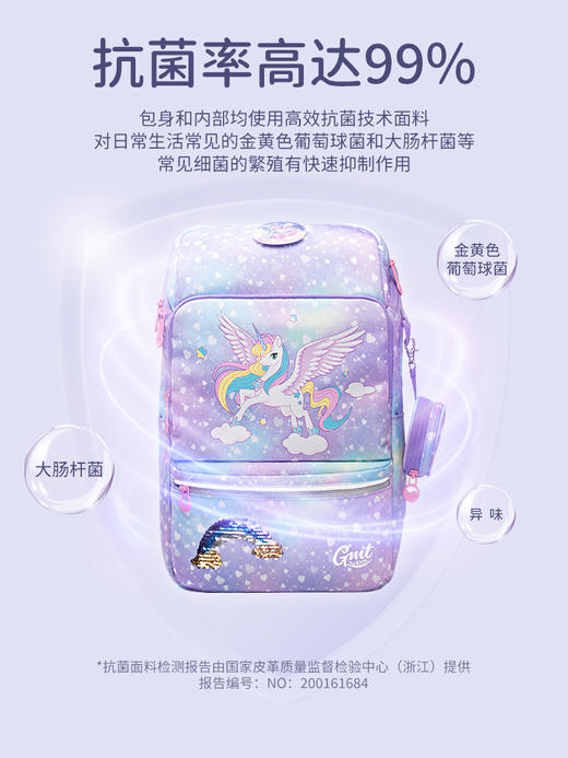 GMT for Kids护脊儿童书包小学生超轻双肩包男女童背包儿童 商品图3
