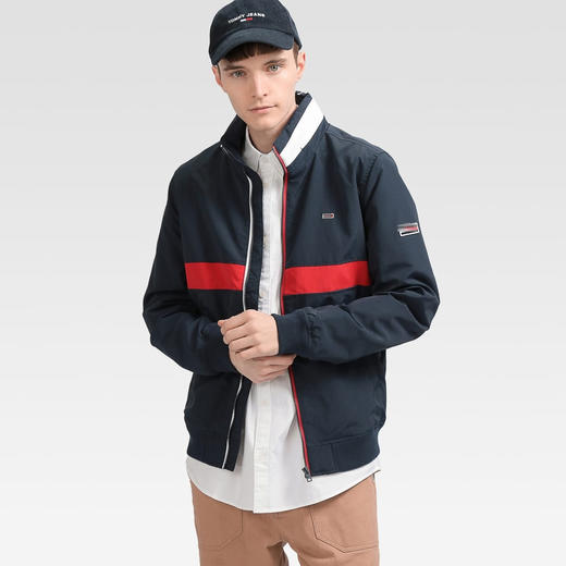 美式休闲 隐藏帽 薄款夹克/外套 T-1056 商品图4