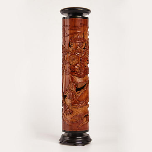 S 姬乐图竹香筒28x6.5cm 商品图0