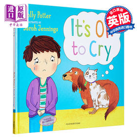 【中商原版】It’s OK to Cry 小情绪 哭出来没关系 低幼亲子情绪启蒙绘本 精装 英文原版