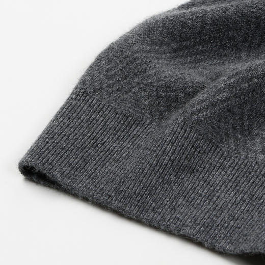 METTE羊绒世家2021年秋冬男士100%山羊绒衫时尚圆领绞花保暖毛衣 商品图4