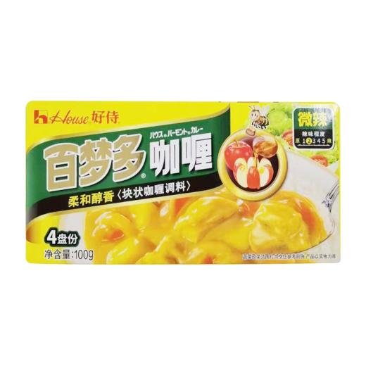 好侍 百梦多咖喱 原味/辣/微辣  100g (4盘份) 商品图3