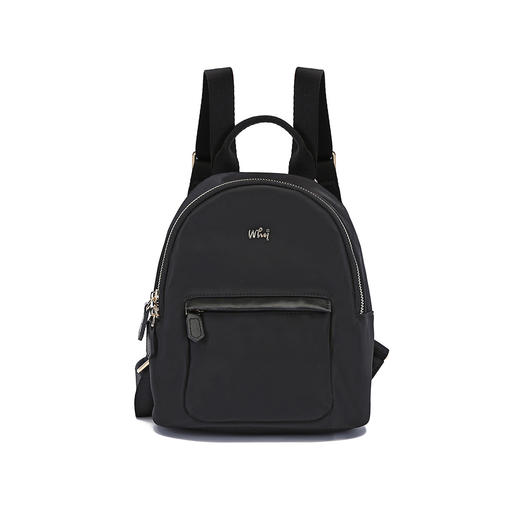 《WHY》简约双肩包布包布背包女士背包舒适背包尼龙布包YAB9031Z 商品图0