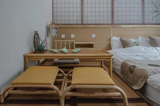 【彭州·青云下山谷里民宿】299抢735元日式榻榻米房，睡进山水环绕田园雅居，送早餐+下午茶+宵夜··· 商品图7