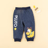 迪士尼男童春秋仿牛仔抓绒长裤 商品缩略图0