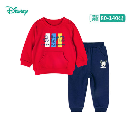 迪士尼米奇宝宝长袖秋季新款套装213T1281 商品图6