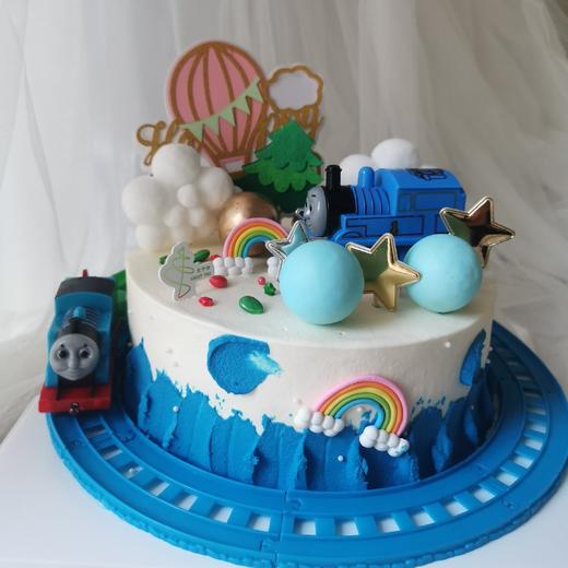 托马斯小火车，男孩蛋糕 商品图0