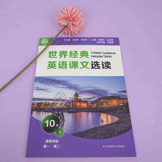 世界经典英语课文选读10级下 提升语言能力课标要素主题 时尚健康家庭问题经济环境文学起步 10~11年级 商品图2