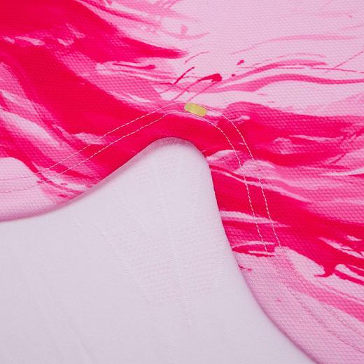 李宁Lining 国服 AAYR358-3 粉色版 专业女款运动短袖半袖T恤比赛服 商品图6