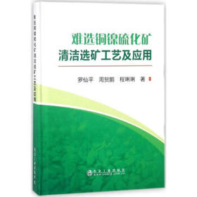 难选铜镍硫化矿清洁选矿工艺及应用/罗仙平  周贺鹏  程琍琍