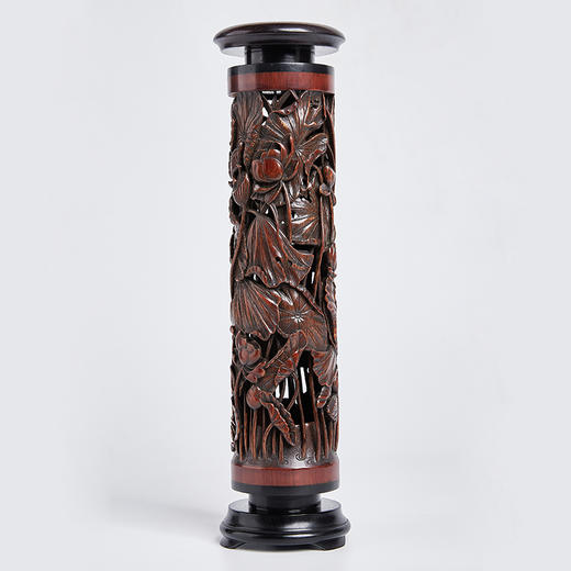 S 和谐竹香筒深色26*6.5cm 商品图0