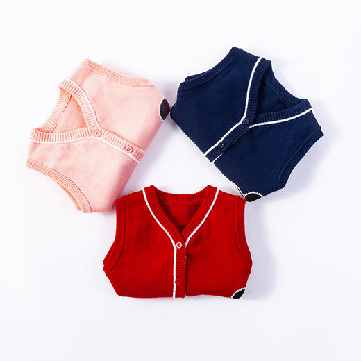 迪士尼男女童春秋针织马甲 商品图1