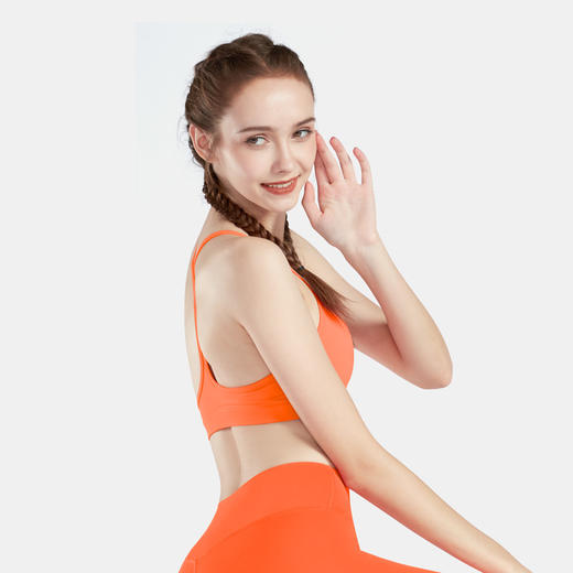 【零感零束缚+性感美背】新款运动文胸女夏薄款性感美背防震聚拢无钢圈跑步健身瑜伽内衣FDM0001    WX21-022 商品图3