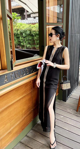 CG｜Sleeveless Tunic [无袖真丝连衣裙]