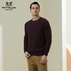 METTE羊绒世家2021年秋冬男士100%山羊绒衫时尚圆领绞花保暖毛衣 商品缩略图0
