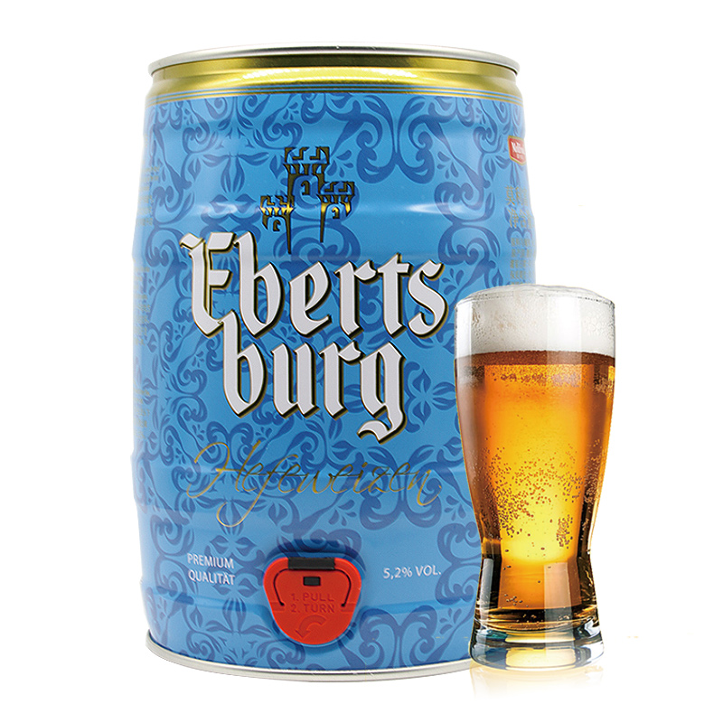 莫利富小麦啤酒（桶）5L