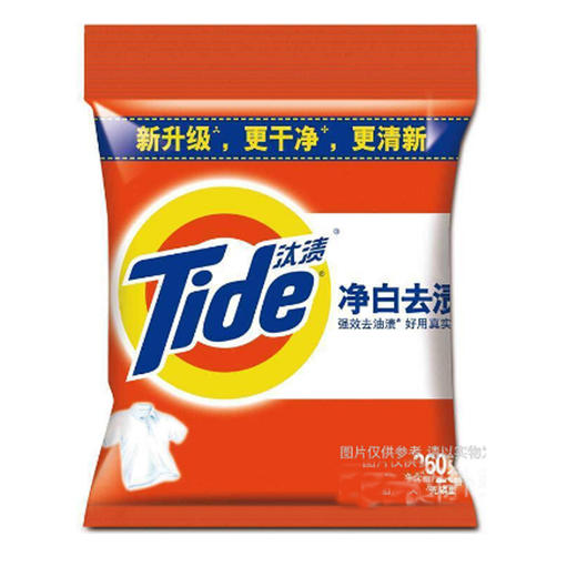 汰渍净白去渍自然清香无磷洗衣粉240g 商品图0