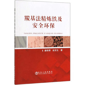 羰基法精炼铁及安全环保/滕荣厚、赵宝生 商品图0