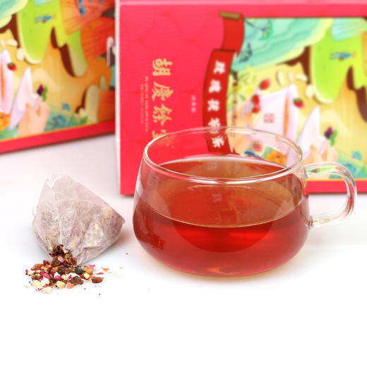 【买2送1】胡庆余堂 玫瑰茯苓茶 6克×20袋/盒 袋泡茶 商品图3