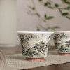 粉彩湖山春晓杯 商品缩略图4