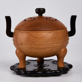 如意黄杨木香炉11*11.5cm
